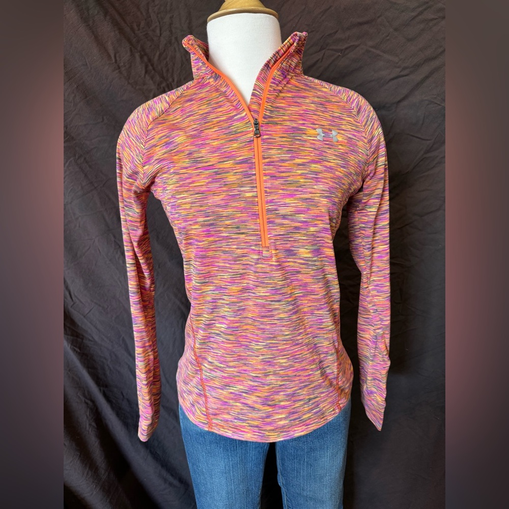 Under Armour long sleeve 3/4 zip top